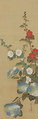 Birds and Flowers of the Twelve Months, Sakai Hōitsu (Japanese, 1761–1828), Set of twelve hanging scrolls; ink, color, and gold paint on silk, Japan